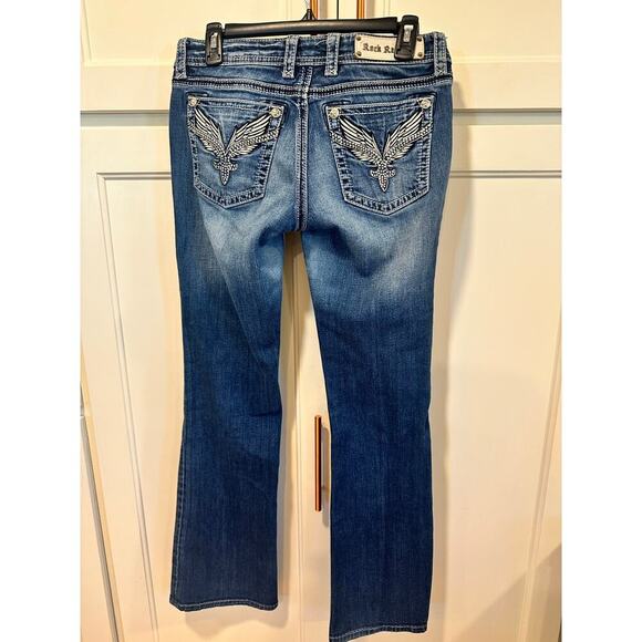 Rock Revival Women’s Jean Lucille boot rhinestone western size 29 rodeo - Picture 2 of 13